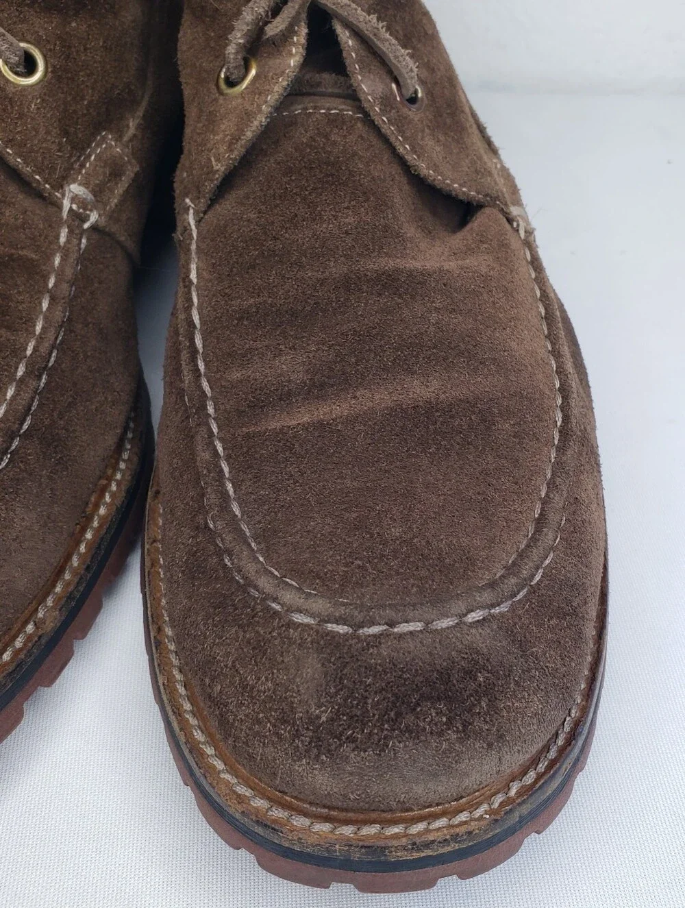 John Varvatos Brown Suede Chukka Boots